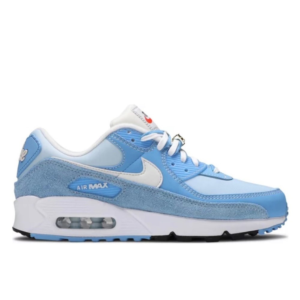 Nike Women’s Air Max Sneakers in Light Blue and White